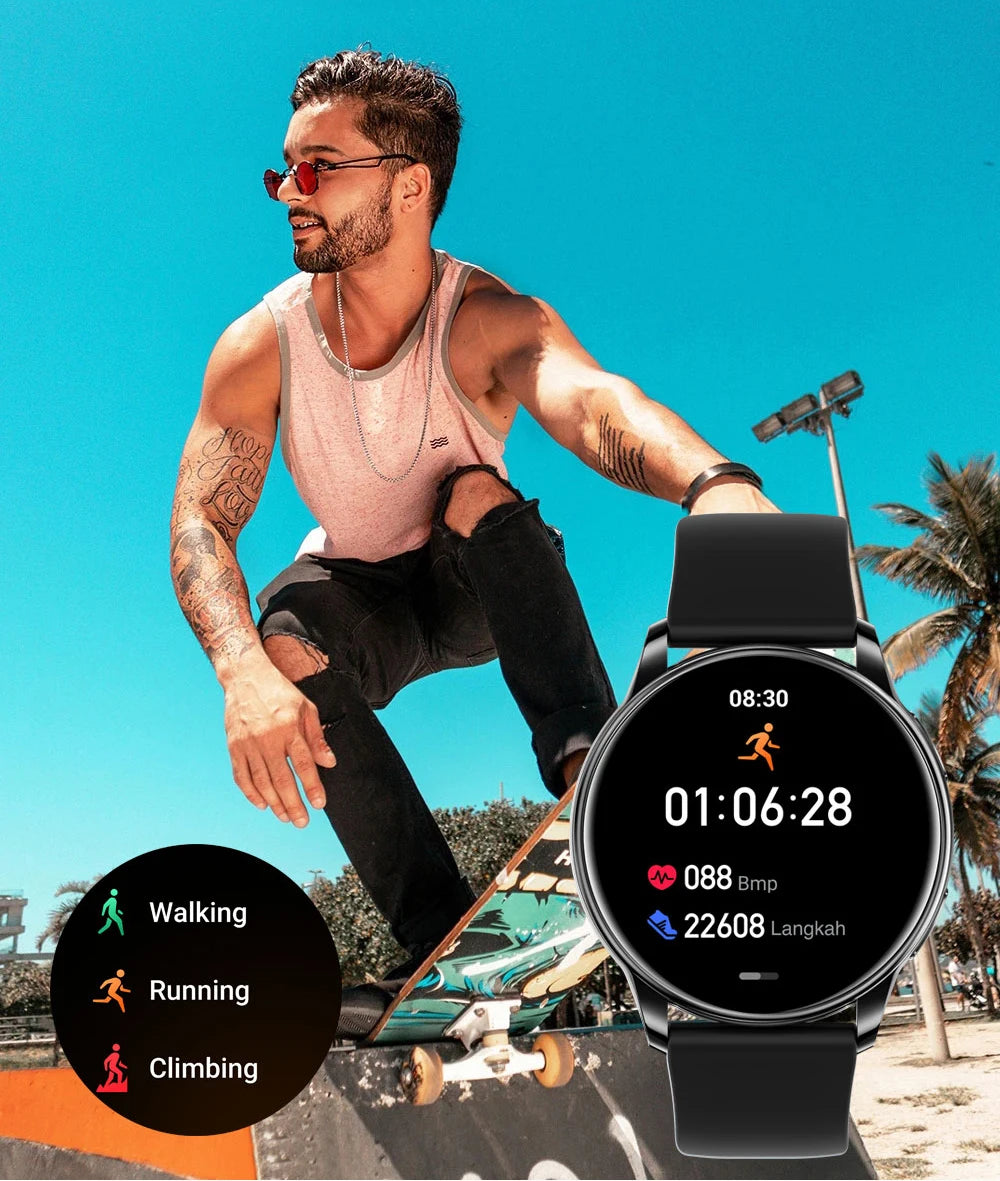MEVADEN Bluetooth Call Smart Watch Women Custom Dial