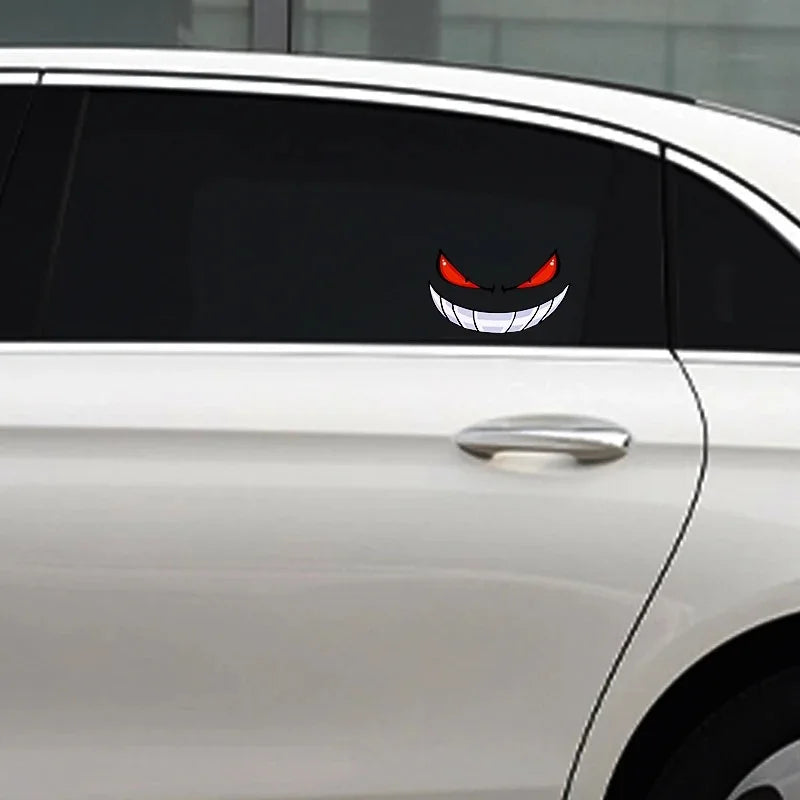 Funny Eye Stickers, Devil Stickers, Reflective and Waterproof