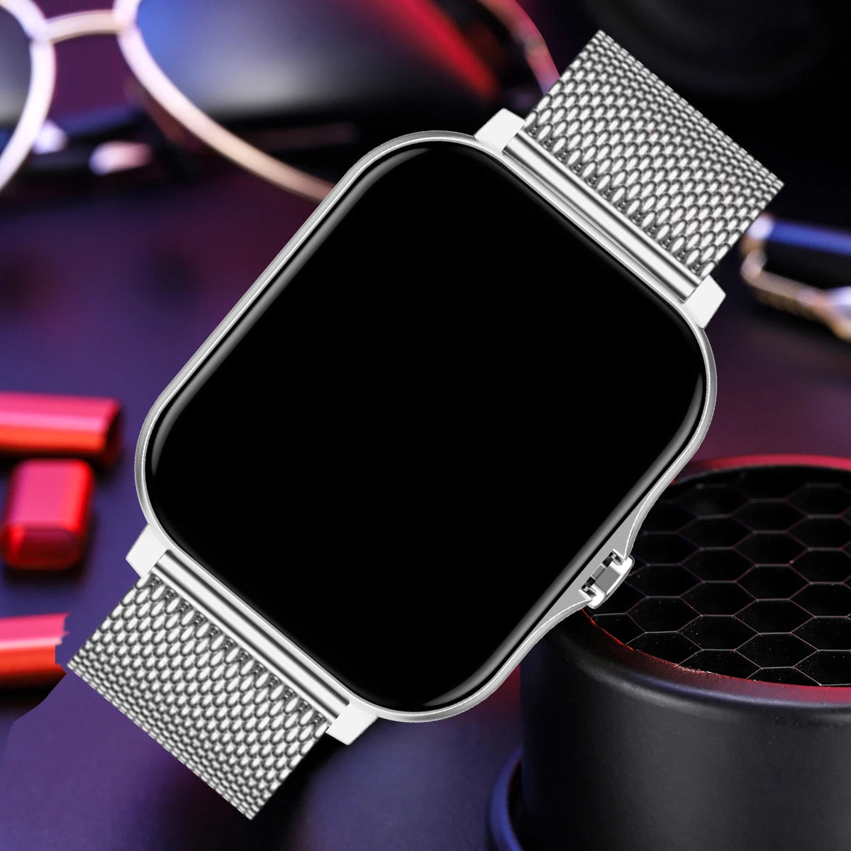 1.83'' Waterproof Smart Watch with Message Answer Call
