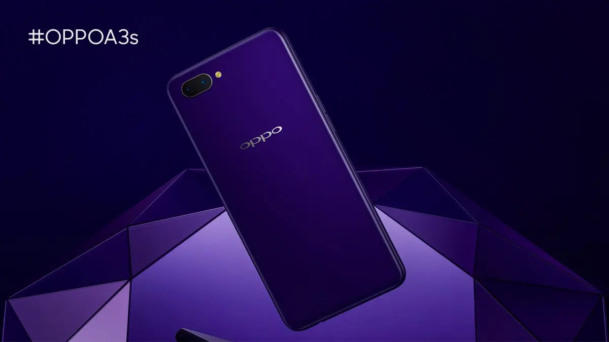 OPPO A3S smartphone global firmware 6.2-inch CPU Qualcomm