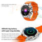 MEVADEN Steel 1.39 Bluetooth Call Smart Watch Men
