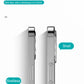 2 PCS Soft Transparent Back Cover for IPhone