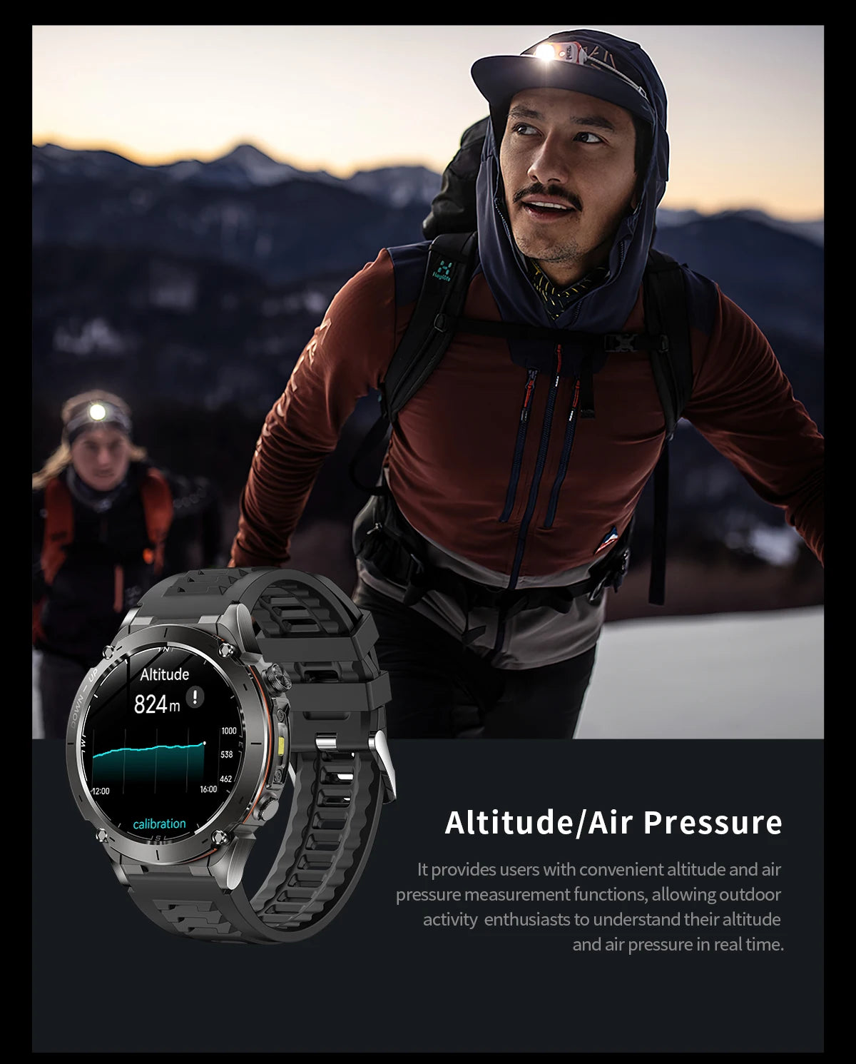 2025 New Smart Watch Men 1000mAh Large Capacity