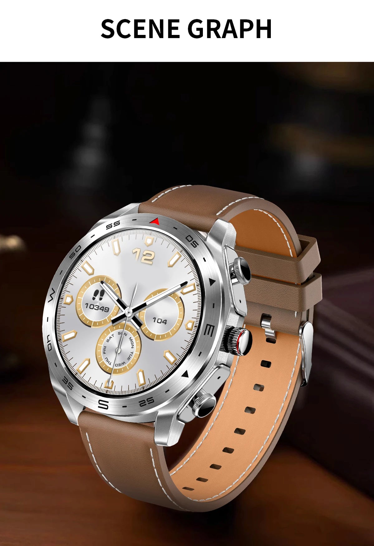 2024 New Smart Watch TWS 2-in-1 Bluetooth Earphones