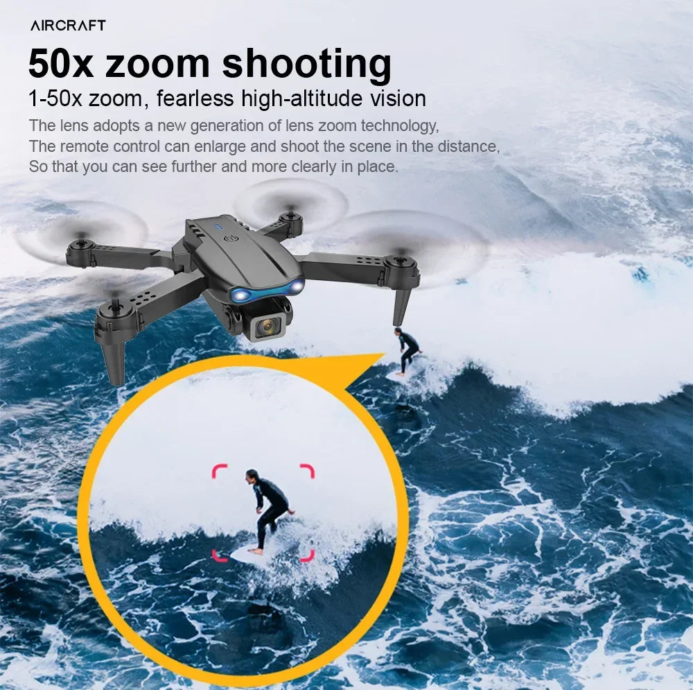 E99pro K3 Foldable Mini Drone - 4K HD