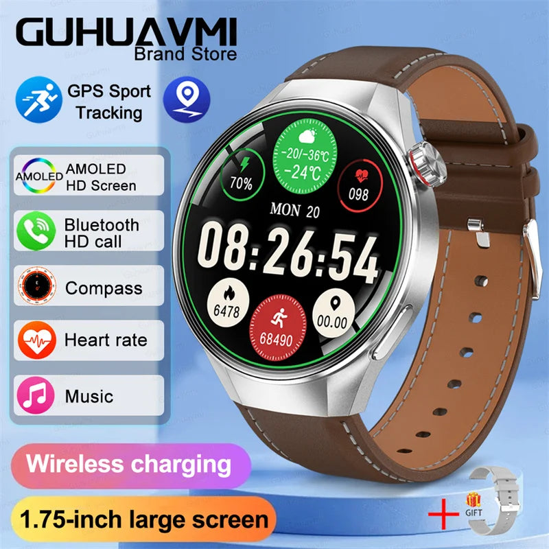 2025 True AMOLED Smart Watch Full touch Screen