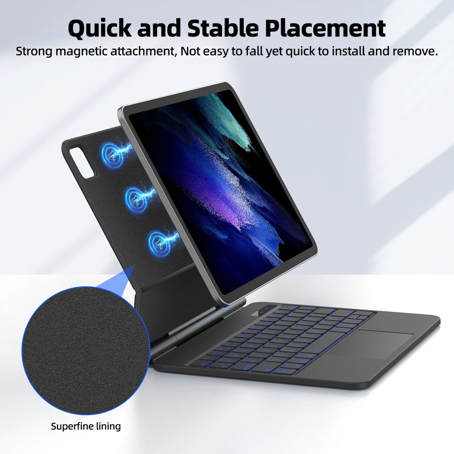GOOJODOQ Magic Keyboard Case for iPad Pro 11
