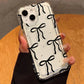 Cute Pink Heart Bow Case for IPhone 16
