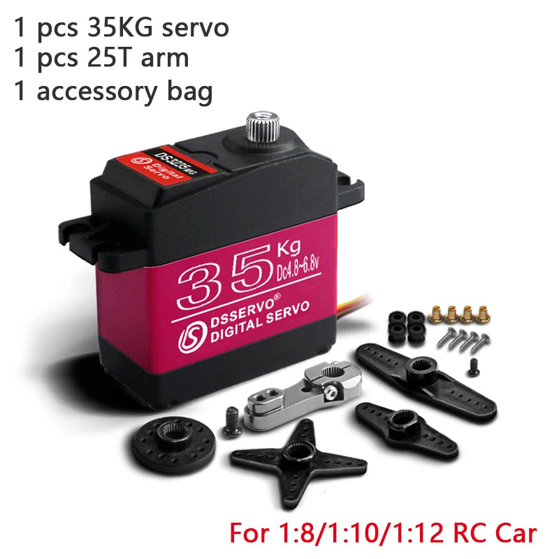 1X Waterproof Servo 20Kg 25Kg 30Kg 35Kg 40Kg