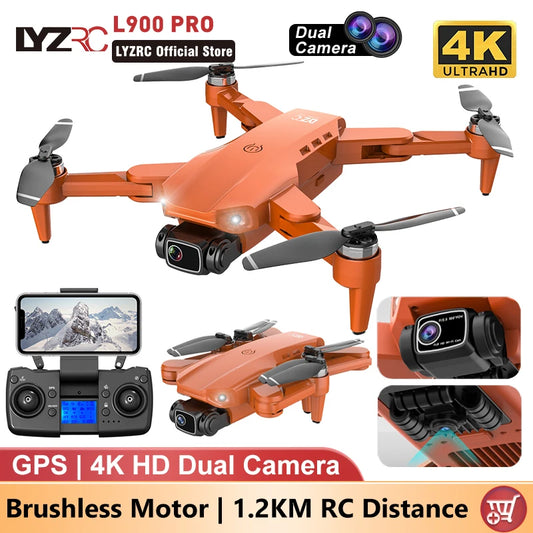 LYZRC L900 PRO GPS Drone 4K Professional HD