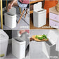 Smart Bathroom Trash Can Automatic Bagging Electronic Trash