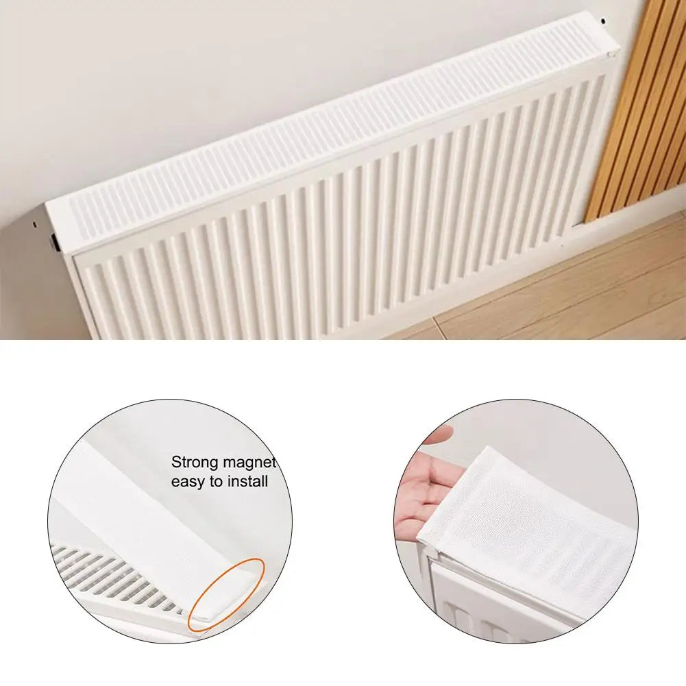 1pc Radiator Dust Cover 40/60/80/100/120/140/160/200x10cm Block Decorative Radiator