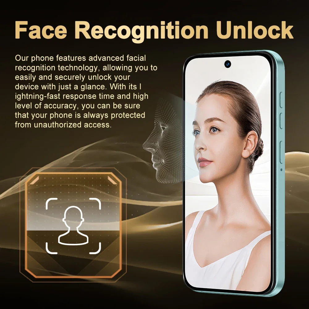 FUFFI X7 Pro Smartphones Cellphone Android 14 6.56