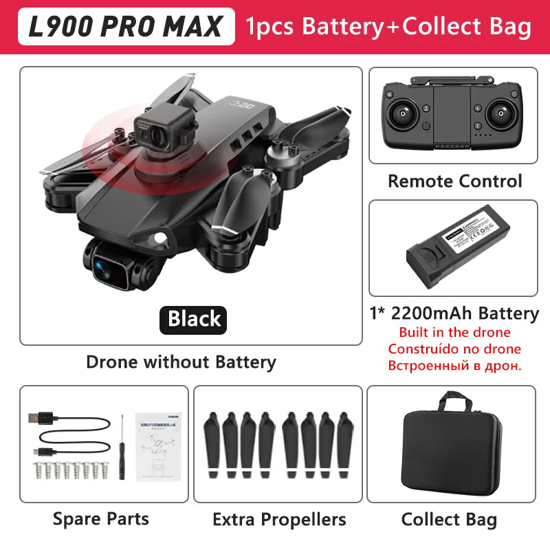 LYZRC L900 PRO GPS Drone 4K Professional HD