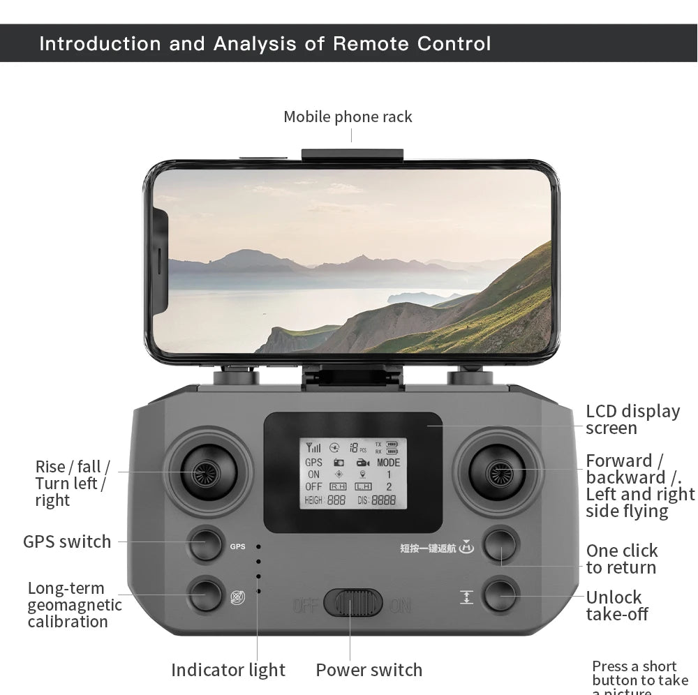 2025 New L600 PRO MAX GPS Drone 5KM