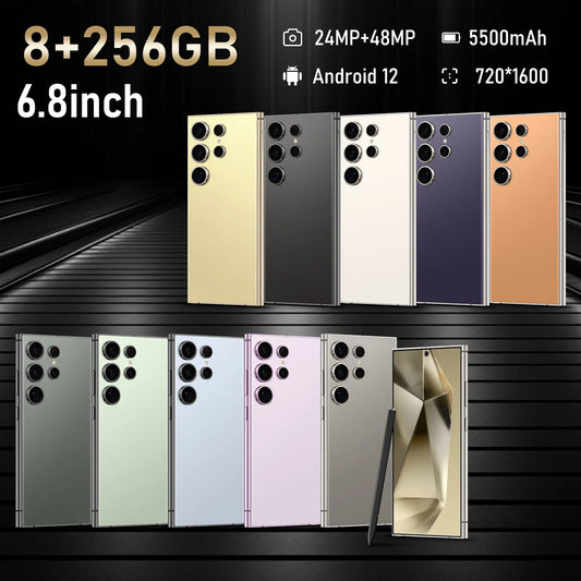 FuFFI S24 Pro,Smartphone Android,6.8 inch,8GB RAM,256GB，512GB 1TB ROM,Dual