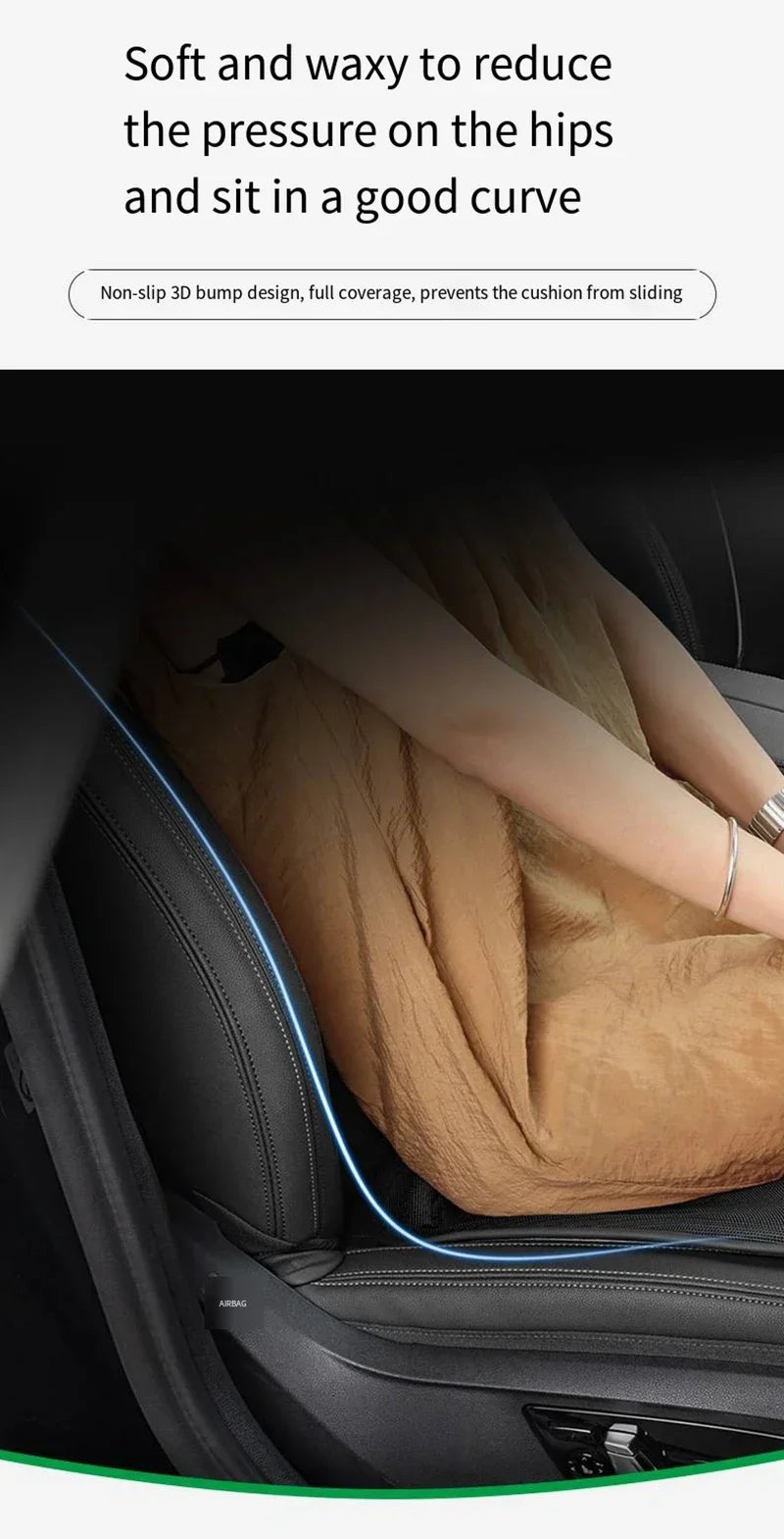 Universal Four Seasons Car Gel Cooling Seat Cushion