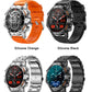 MEVADEN Steel 1.39 Bluetooth Call Smart Watch Men