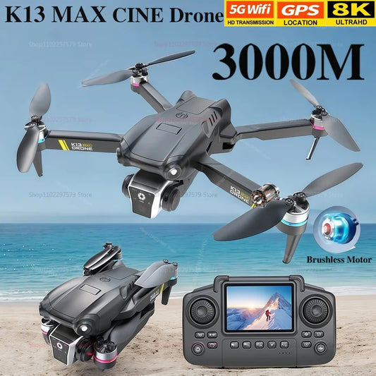 K13 MAX Drone 8K With HD Dual Camera