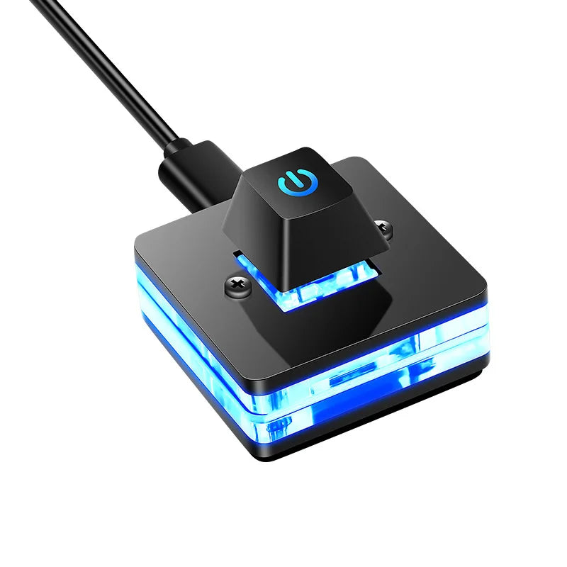 1.8M Desktop Computer Power Switch with LED Lights