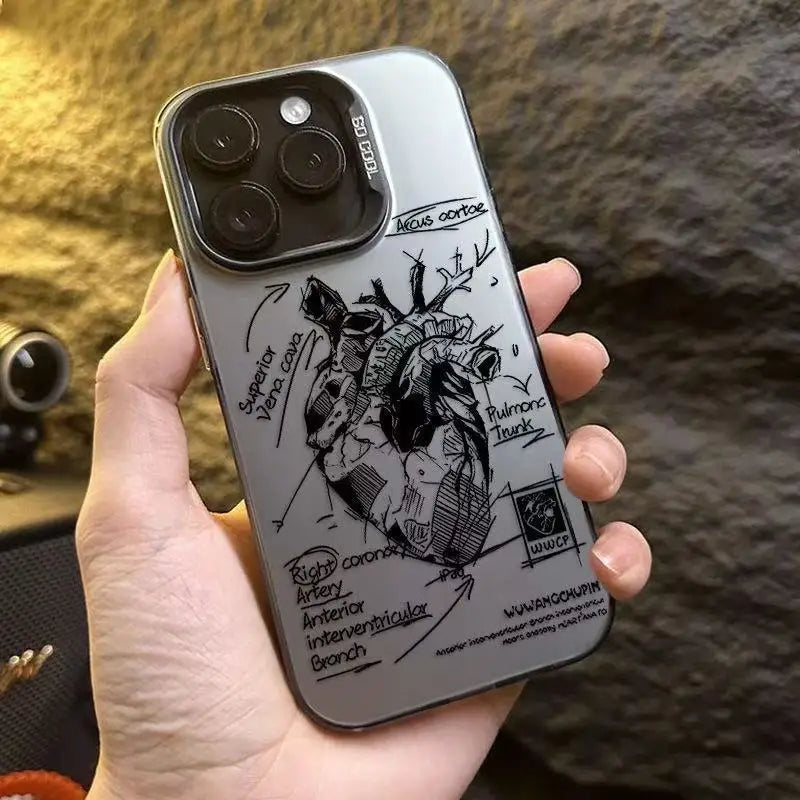 Creative Cardiovascular model Heart Medical Phone Case For