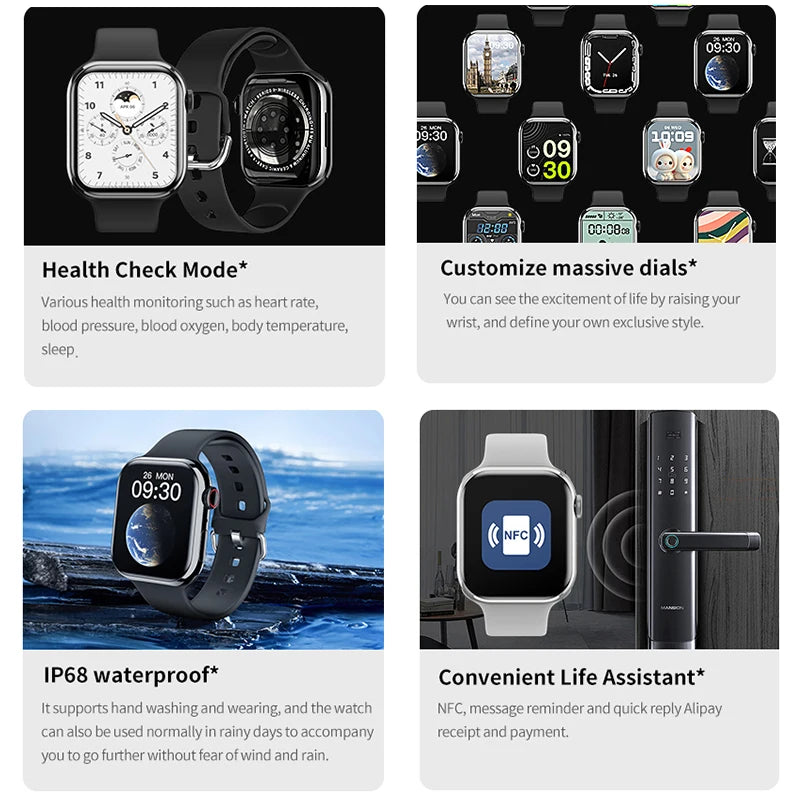 2025 New Series IW9 Watch 9 GPS Track