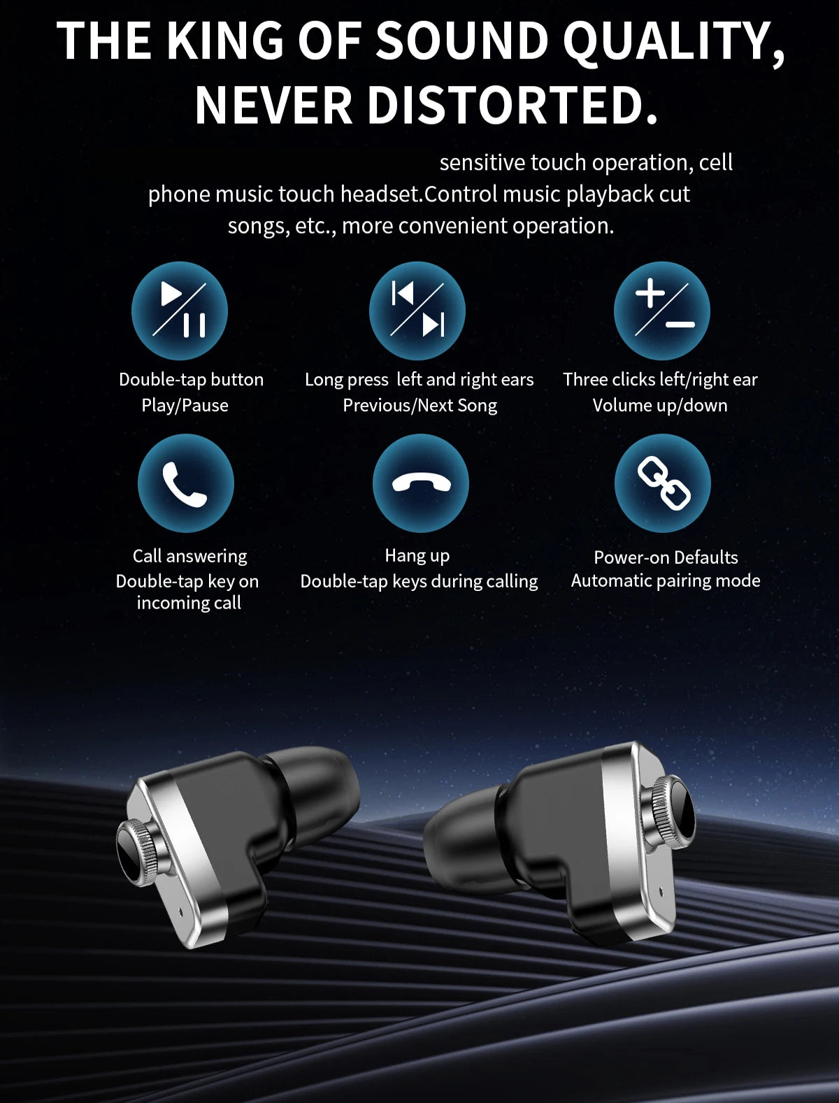 2024 New Smart Watch TWS 2-in-1 Bluetooth Earphones