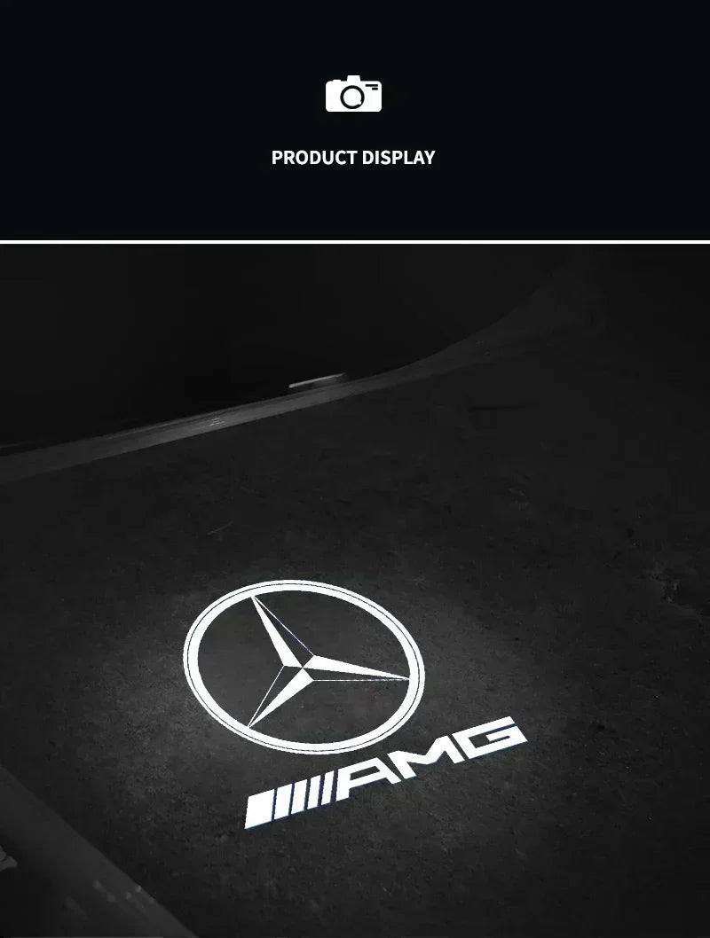 2pcs Led Car Door logo Welcome Light For