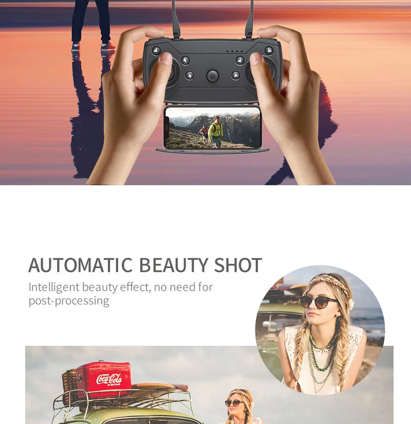 KDBFA 2024 New E88 Pro WIFI FPV Drone