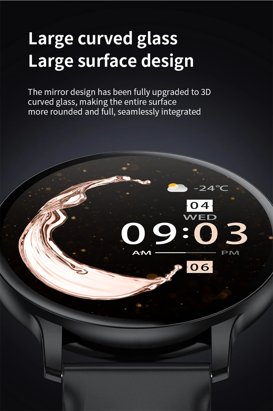 2025 New Smart Watch Women Men Bluetooth Call
