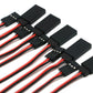 10pcs 100mm/150mm/200mm/300mm/500mm RC Servo Extension Cord Cable Wire