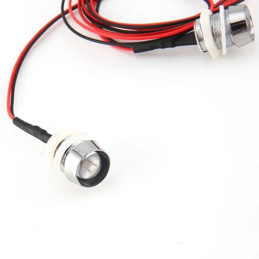 RC LED Light Kit Headlamps for 1/10 1/8