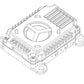 5.8G 5.8GHz 3W Video Transmitter VTX 48CH 25mW/1000mW/2000mW/3000mW