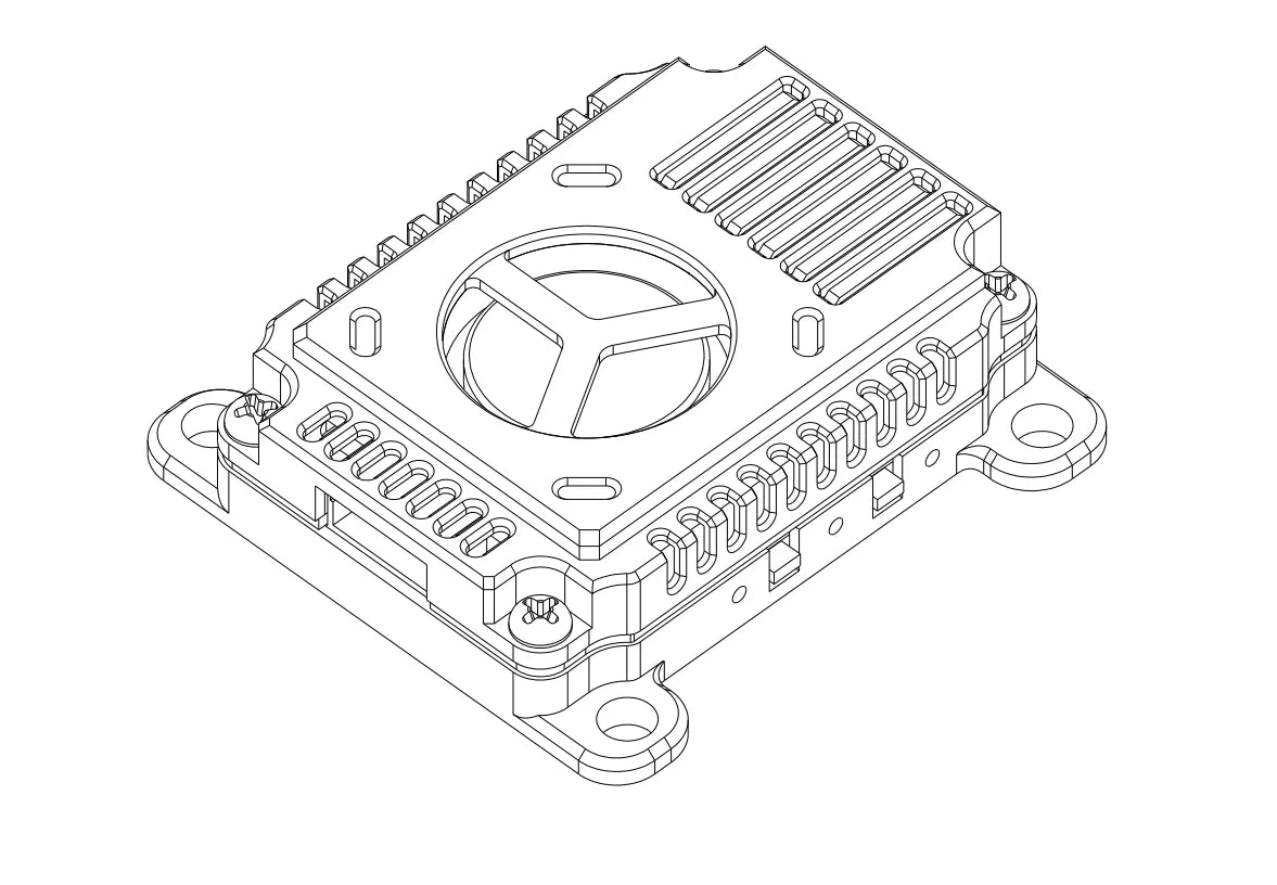 5.8G 5.8GHz 3W Video Transmitter VTX 48CH 25mW/1000mW/2000mW/3000mW