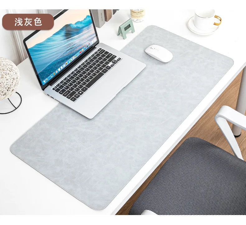 Desk Pad Waterproof PU Mouse Pad Desk Mat