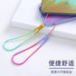 1pc Silicone Wrist Straps Hand Lanyard For Charms