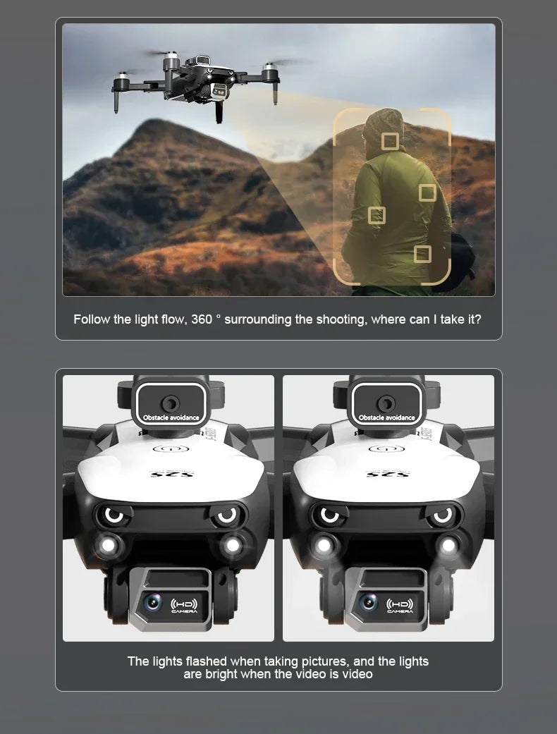 XIAOMI MIJIA S2S Mini Drone Profesional 8K Dual