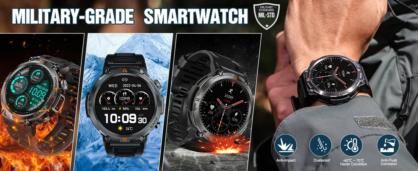 EIGIIS KE3 Smart Watch 3ATM Waterproof Original Design