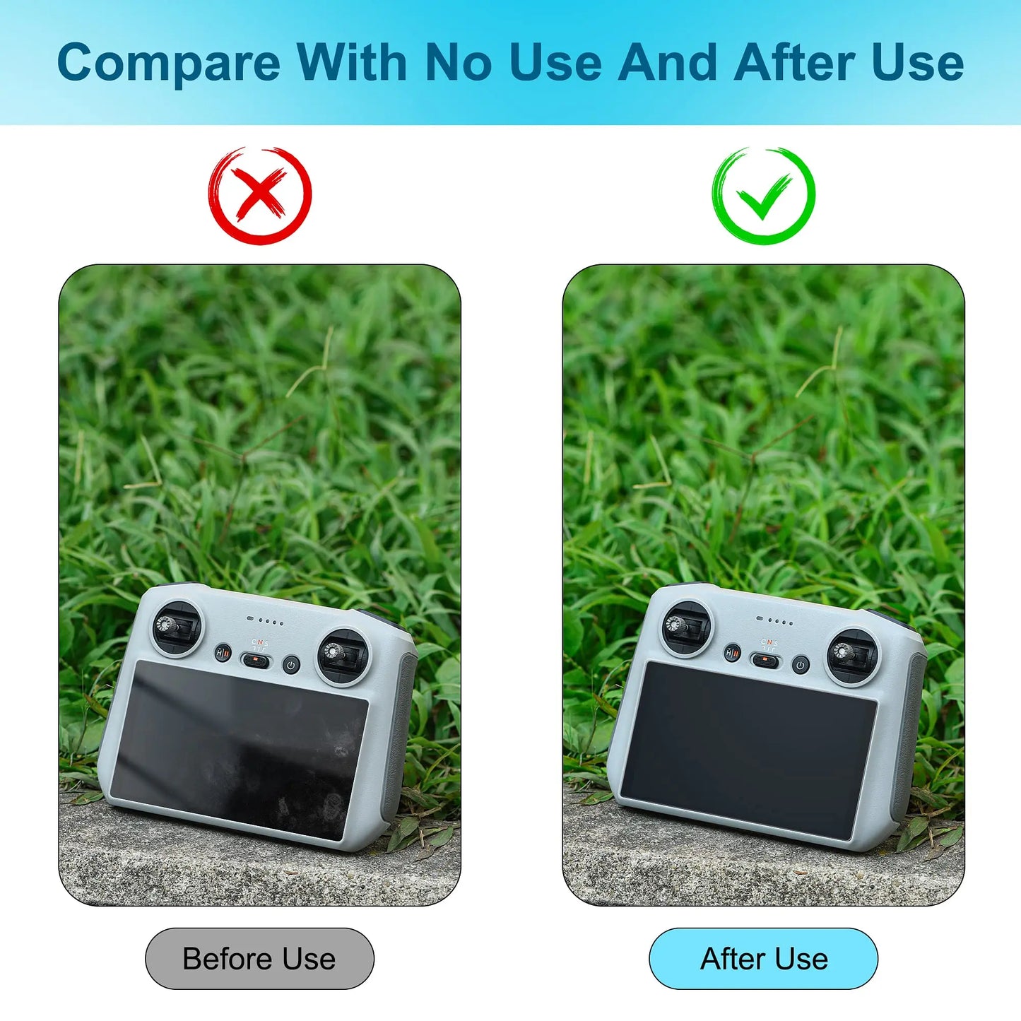 Tempered Glass for DJI Mini 4 Pro RC