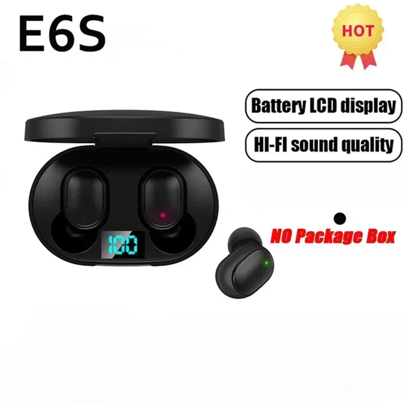 E6S Wireless Bluetooth Microphone Headphones