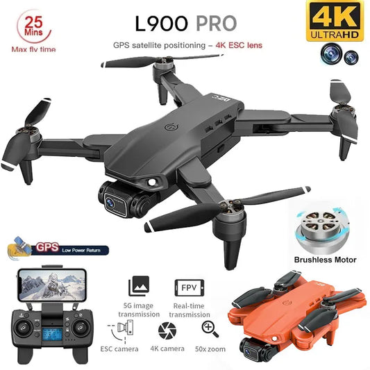 L900 Pro GPS Drone 4K Professional HD Dual