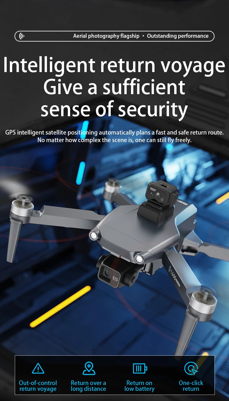 L600-1PRO MAX GPS Professional Drone With 4K HD