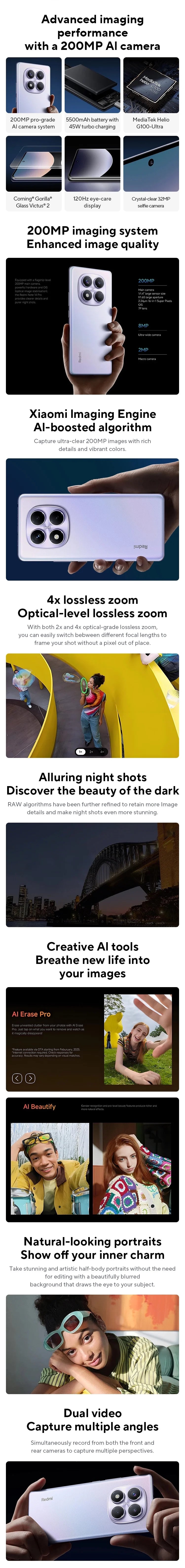 World Premiere Global Version Xiaomi Redmi Note 14