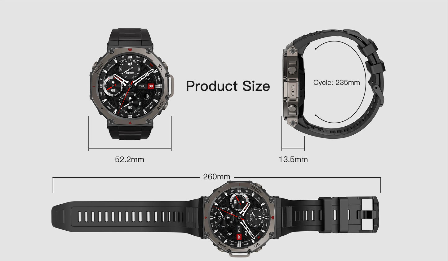 New For Huawei Xiaomi T-REX 3 Ultra Military