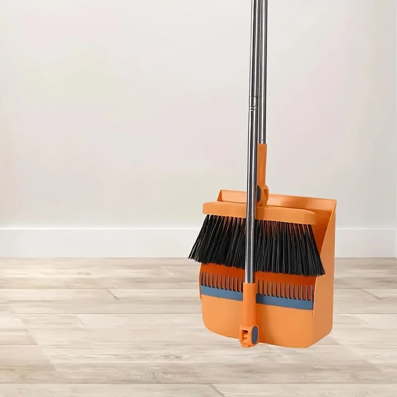1 Set Household Broom And Dustpan Set Durable