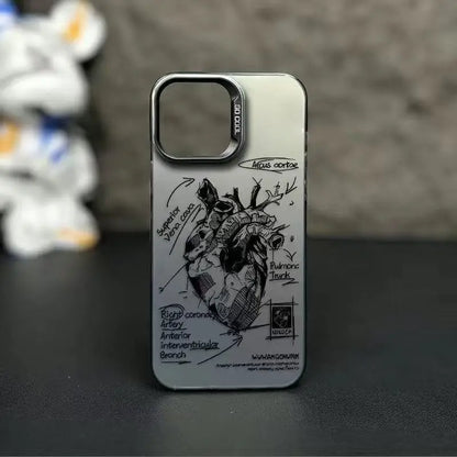 Creative Cardiovascular model Heart Medical Phone Case For