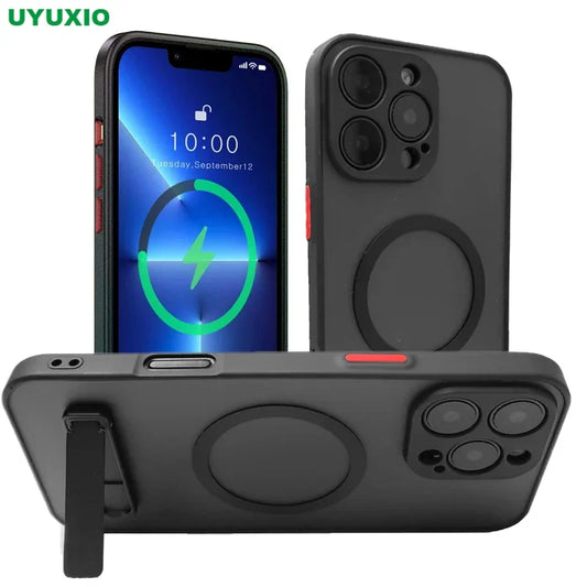 UYUXIO Magnetic Mobile Phone Case with Stand for