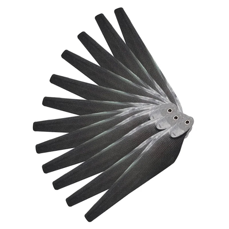 12 PCS Carbon Fiber Wing Drone Folding Propeller
