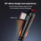 90 Degree Elbow Type C USB Fast Charging