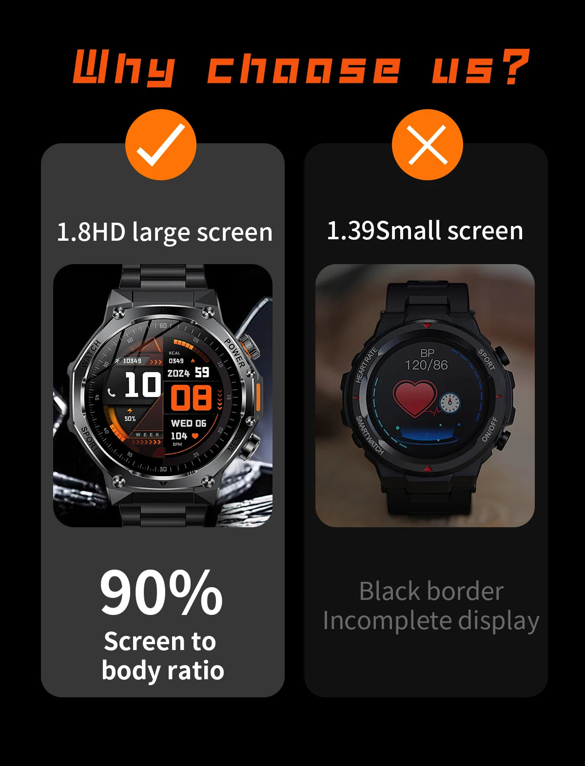 LIGE New Men Smart Watch Bluetooth Calling 800mAh